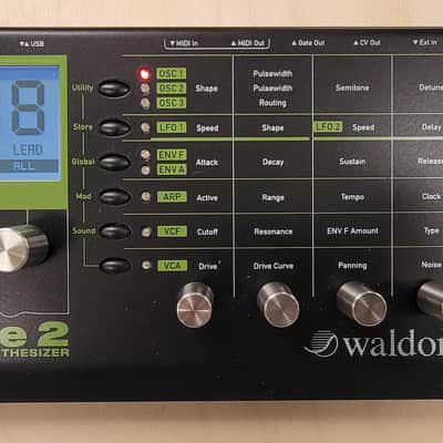 Waldorf Pulse 2 Analog Synthesizer Module 2013 - Present - Black