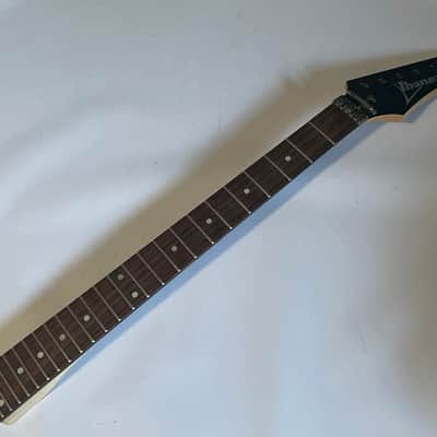 2001 Made in Japan Fujigen Ibanez RG570 Wizard 24 Fret Guitar Neck Floyd Ready Bubinga Stripe image 1