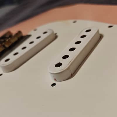Fender Stratocaster eggshell white heavy relic covers #8 image 5