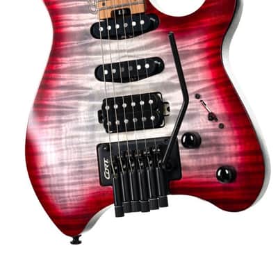 Cort Space 6GTR Electric Guitar w/Gig-bag. Semi Gloss Lava DIRECT SHIP image 4