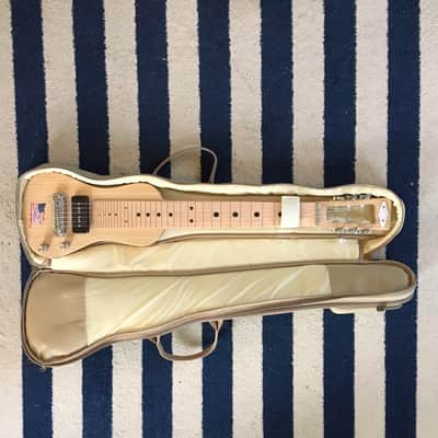 SX 	Lap 2 Ash NAT Electric Lap Steel Guitar w/Bag & Stand 2018 swamp ashe clear image 7