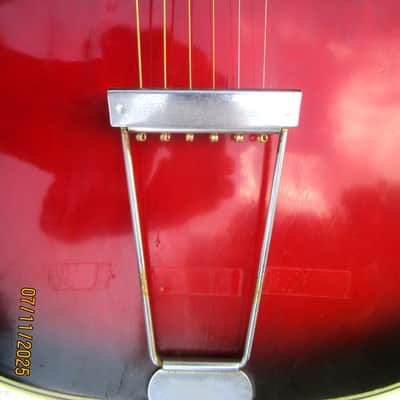 Stewart Wondertone Archtop Guitar, 1959, Harmony Made, 15 3/4" Body,  Waverly Tuners image 5
