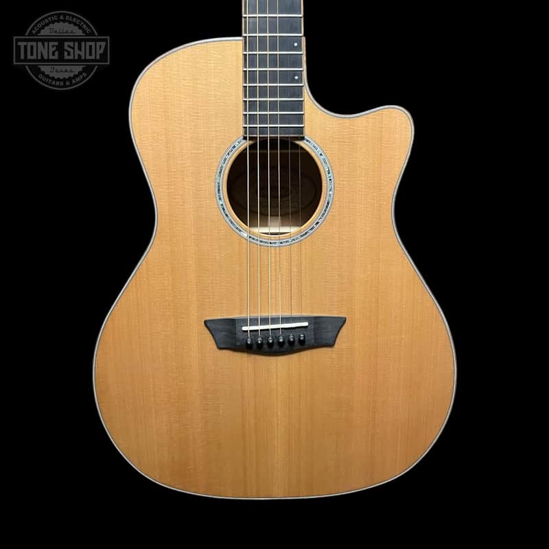 Used 2019 Washburn WLG110SWCEK-D Woodline Grand Auditorium w/Case TFW3335 image 1
