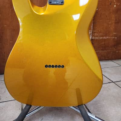 Fender 75th Anniversary American Ultra II Telecaster Liquid Gold with Roadrunner Hardshell Case image 6