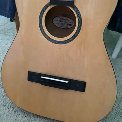 Silvertone Classical Guitar Kay made image 2