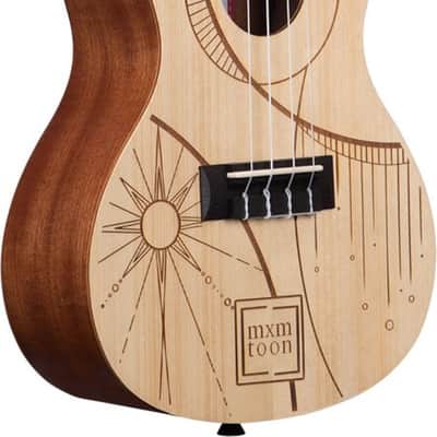 Kala KA-MXMTOON mxmtoon Signature Spruce Concert Ukulele image 2