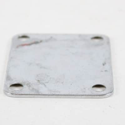 1961 Fender Stratocaster/Telecaster/Jaguar/Jazzmaster/Precision Bass 4-Bolt Neck Plate PBass USA 1960s Pre-CBS image 4