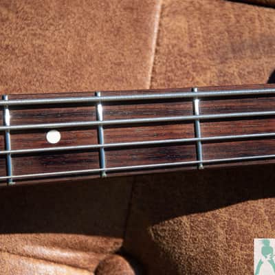 Fender 2023 Collection Made in Japan Traditional '60s Jazz Bass® - Aged Sherwood Green Metallic - Pro Set Up w Perfect Frets/Action/Intonation! image 9