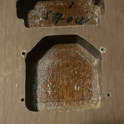 Custom Made 6 String Mahogany Electric Guitar Body 25.5 Scale Length Kahler Ready image 7