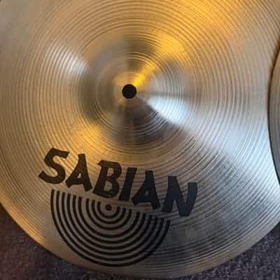Sabian 14" AA Rock Hi-Hat Cymbals (Pair) 2002 - 2018 - Natural image 3