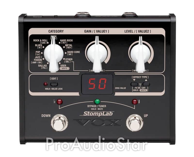 Vox StompLab IG 1G Modeling Guitar Effects Pedal - Open Box image 1
