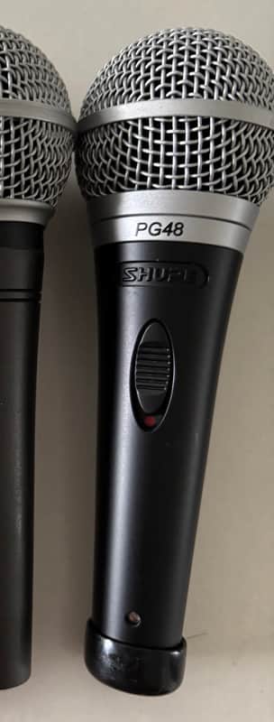 Shure PG48 Dynamic Vocal Microphone with On/Off Switch XLR Mic PG 48 image 1
