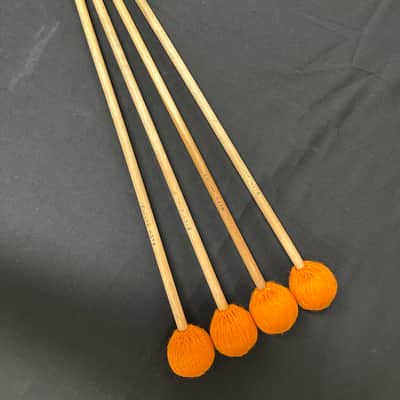Encore Mallets 43YB, Wound Series, Med Soft, Birch, 2 Pairs - NEAR MINT image 13