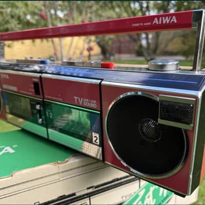 AIWA CS-W66U Rare Vintage Cassette Deck Boombox Retro Japan Serviced Warranty image 11