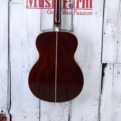 Oscar Schmidt OF2SM Acoustic Guitar Spalted Maple Top Natural High Gloss Finish image 6