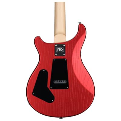 PRS Paul Reed Smith CE 24-08 Swamp Ash Limited Edition Electric Guitar, Satin Red Apple Metallic image 5