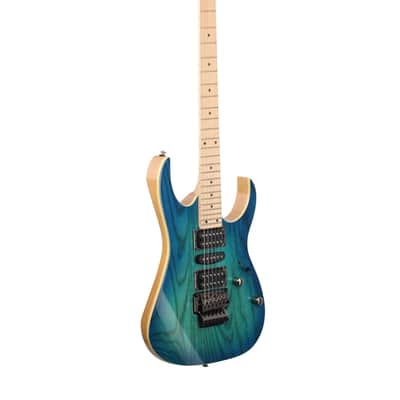Ibanez RG470AHM Electric Guitar Blue Moon Burst image 8