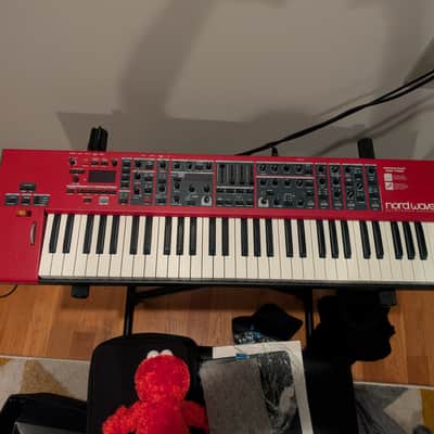 Nord Wave 2 61-Key 48-Voice Polyphonic Synthesizer 2013 - 2022 - Red image 2