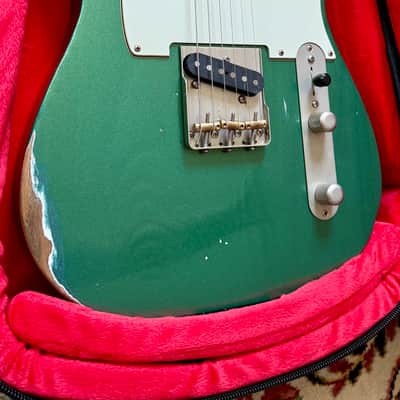Norton Electric T5 Custom Telecaster - Sherwood Green image 3