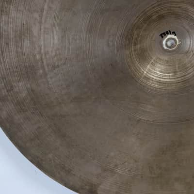 Zildjian 24" A. Zildjian Ride Cymbal 1954-57 - Traditional image 11