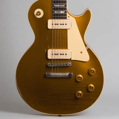 Gibson  Les Paul '56 Custom Shop Solid Body Electric Guitar (2025), ser. #6-5068, original brown tolex hard shell case. image 3
