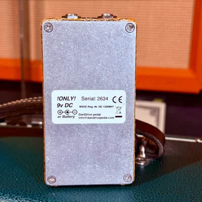 DanDrive  TWEEDY 5B3 Overdrive  (53Tweed Deluxe Amp Replica) image 5