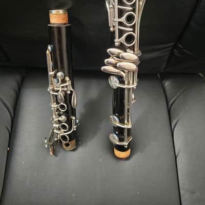 UNBRANDED PROFESSIONAL FULL-BOEHM WOOD Bb CLARINET - LOW Eb - LEATHER PADS - DEMO VIDEO - READY TO PLAY! image 10