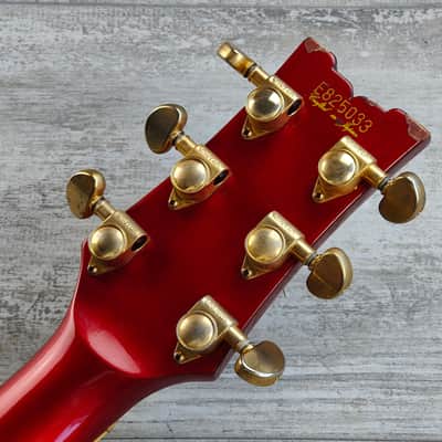 1982 Ibanez Japan AR100 Artist Double Cutaway (Fire Red) image 20