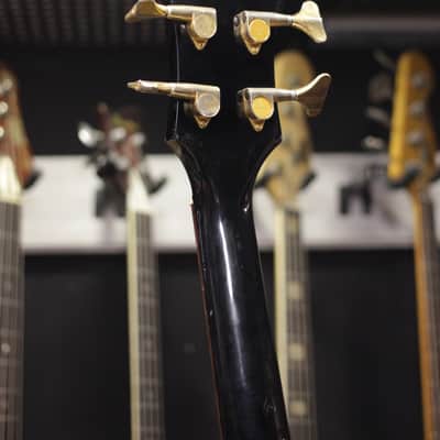 Burny ZB-85 Thunderbird; Japanese Bass, Norio Toshiro Signature; Blue Burst, 1995-1999 image 8