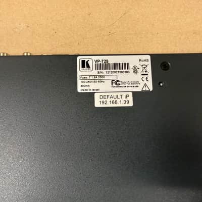Kramer Presentation Switcher/Scaler VP-729 HQV image 3