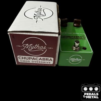 Mythos Pedals Chupacabra Overdrive/Fuzz 2010s - Green - X18082 image 2