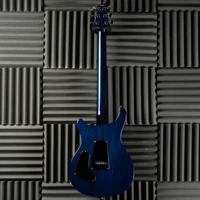 PRS S2 Custom 24 with Pattern Thin Neck Profile 2024 - Faded Gray Black Blue Burst image 10