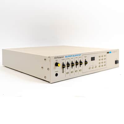 Roland MKS-7 Super Quartet Multi-Timbral Synth Module *Rare White Color* - Layered Juno Tones w/ TR-707 Drum Sounds image 2