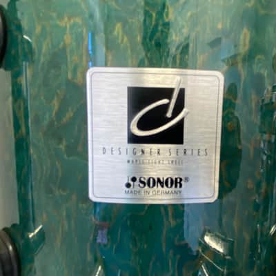 Sonor Designer Maple Lite 90’s Green 10 piece image 7