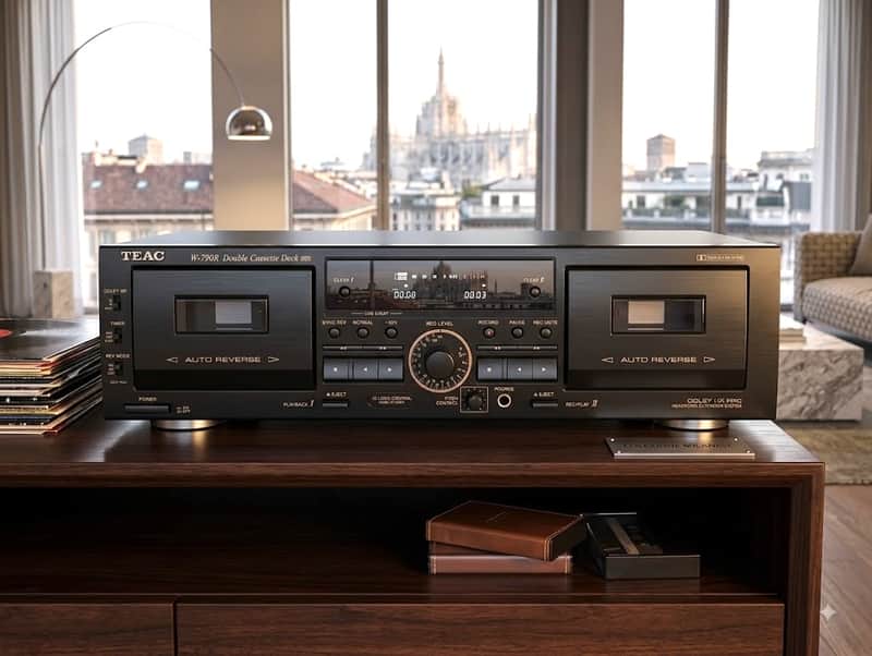 TEAC W - 790 - R double cassette deck / 1998 image 1