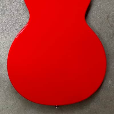 2017 Gibson S Series M2 Guitar Melody Maker Les Paul Junior Bright Cherry Red image 5