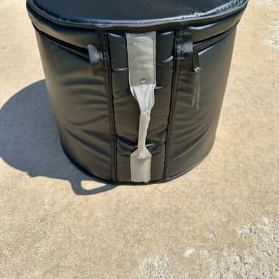 Beato Pro 1 - 14x14” floor tom bag with grey webbing 2024 - Black with grey webbing image 2