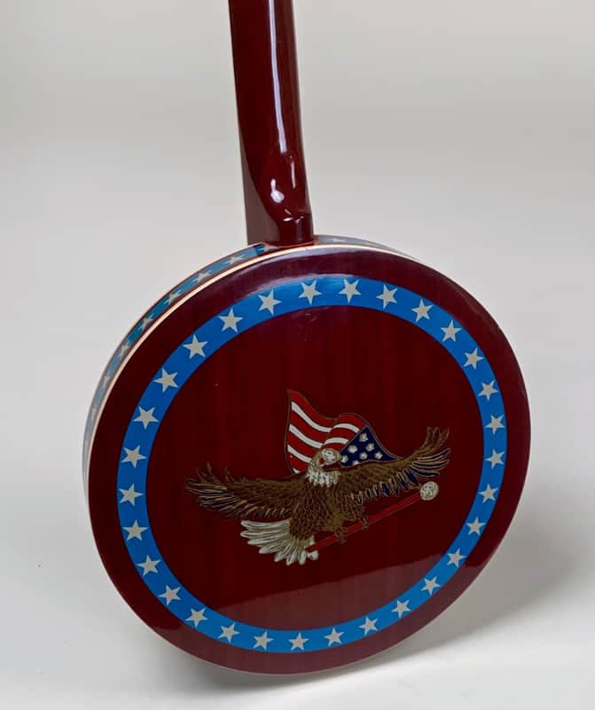 Royce All American Banjo "Elks Club" 1970's USA - Patriot Special image 1