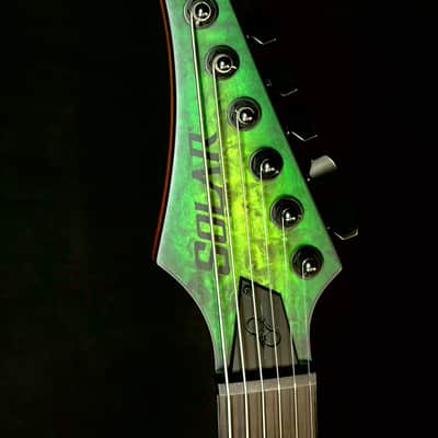Solar S1.6HLB – Lime Burst Matte Electric Guitar image 3