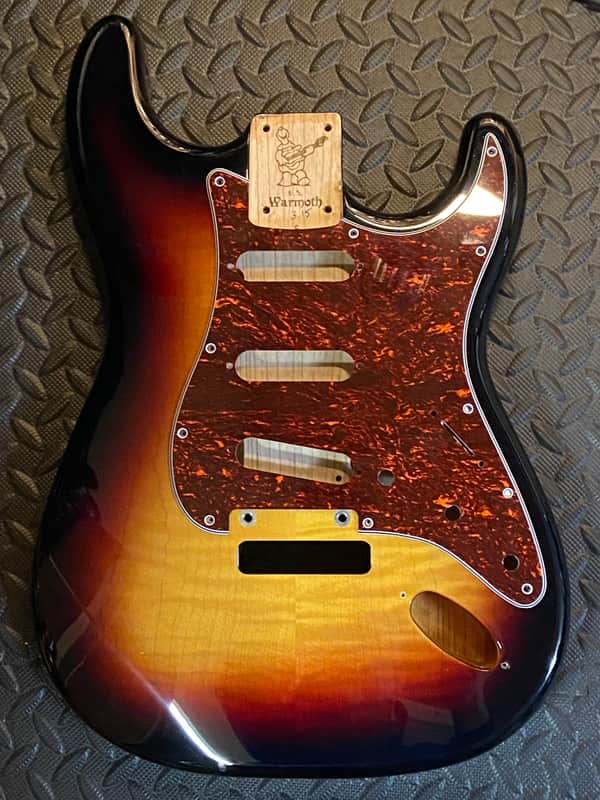 Warmoth Fender Licensed Swamp Ash Stratocaster Guitar Body | Reverb