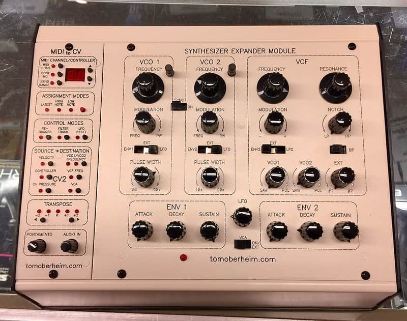 Oberheim SEM with MIDI to CV Converter image 1
