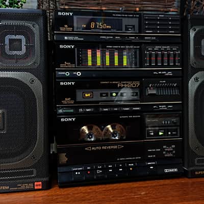 RARE Vintage Sony FH-207 Stereo System - Made in Japan - 1980s - Working image 8