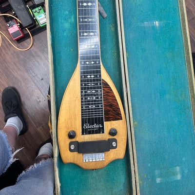 1941 Epiphone Century Lap Steel w/ original case- Natural image 1