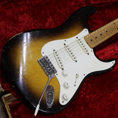 Fender Stratocaster 1957 Vintage Electric Guitar Classic Design image 2