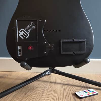 Infinity Mirror LED Electric Guitar – Sound Reactive RGB Lights - Customised in the U.K. image 6