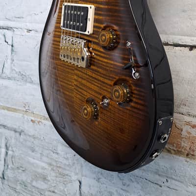 PRS P24 / Custom 24 Piezo -- Black Gold Burst image 4
