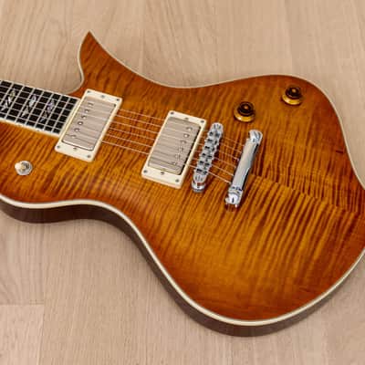 2002 Fernandes American Custom Ravelle Custom, Hand-Made w/ AAAAA Flame Maple Top, Case & Tags image 9