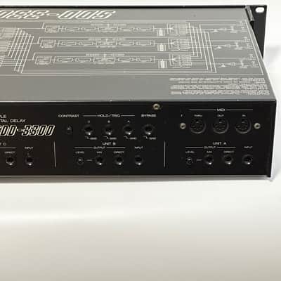 Korg SDD-3300 Digital Delay 1980s - Black image 11