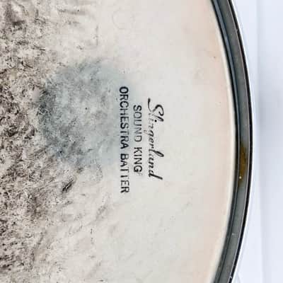 Slingerland 5.5x14" 50's Deluxe Student Model 1-Ply Snare Drum - White Marine Pearl image 13