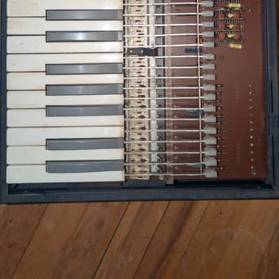 Farfisa Fast 2 49-Key Organ 1968 - 1971 - Orange - For Parts Only image 14